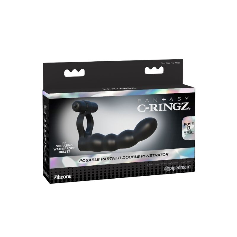 FANTASY C-RINGZ - DOPPIO PENETRATORE POSABILE - immagine 8