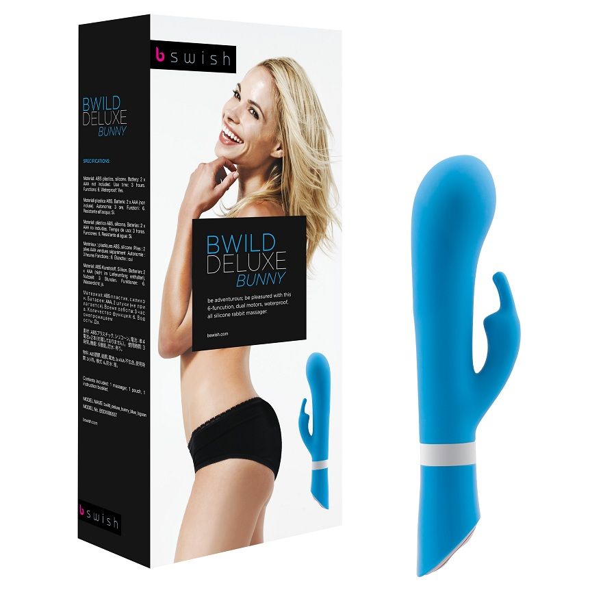 B SWISH - BWILD DELUXE BUNNY CONIGLIO VIBRATORE GIADA - immagine 6