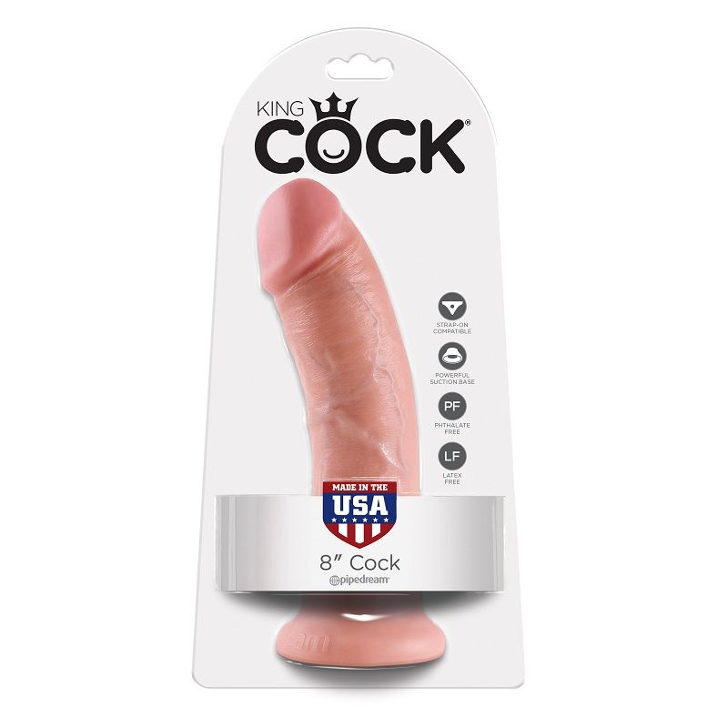 KING COCK - 8 DILDO FLESH 20.3 CM - immagine 5