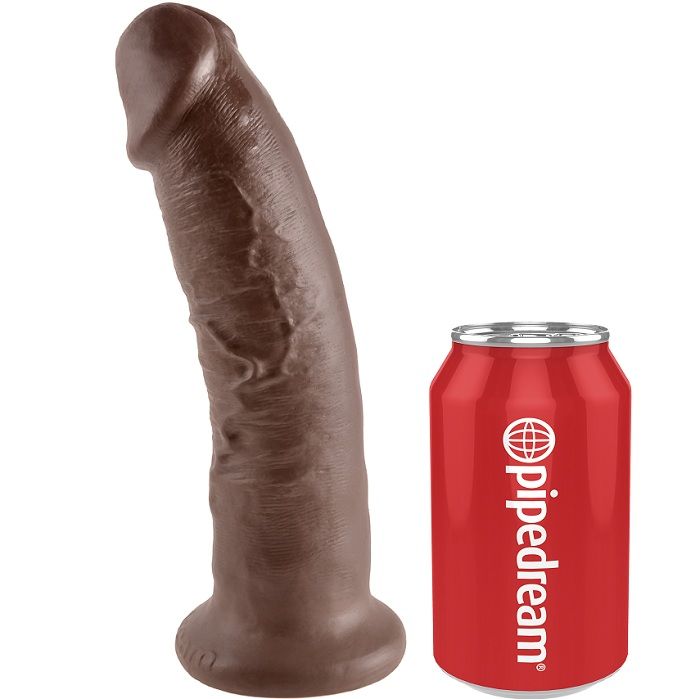 KING COCK - 9 DILDO MARRONE 22.9 CM - immagine 4