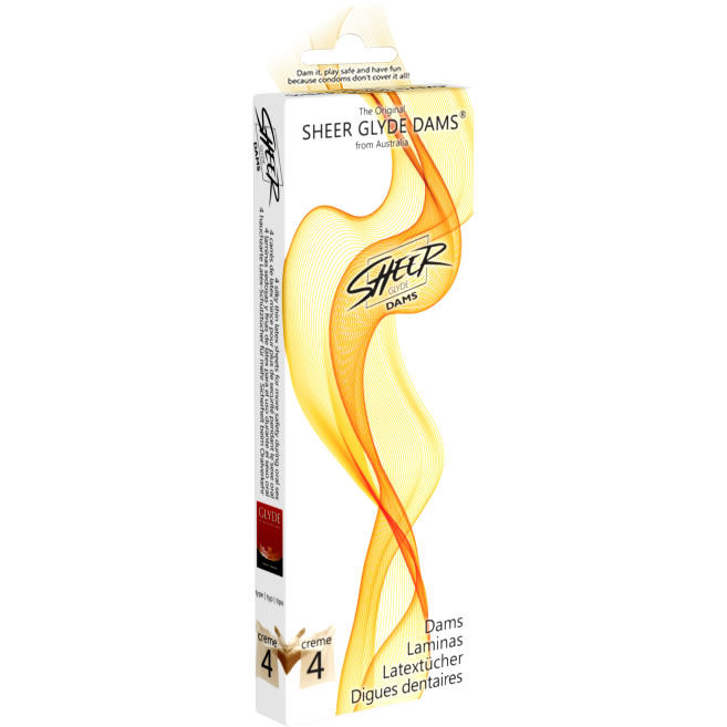 SHEER GLYDE - DAMS LAMINAS LATTICE SESSO ORALE VANIGLIA - immagine 2