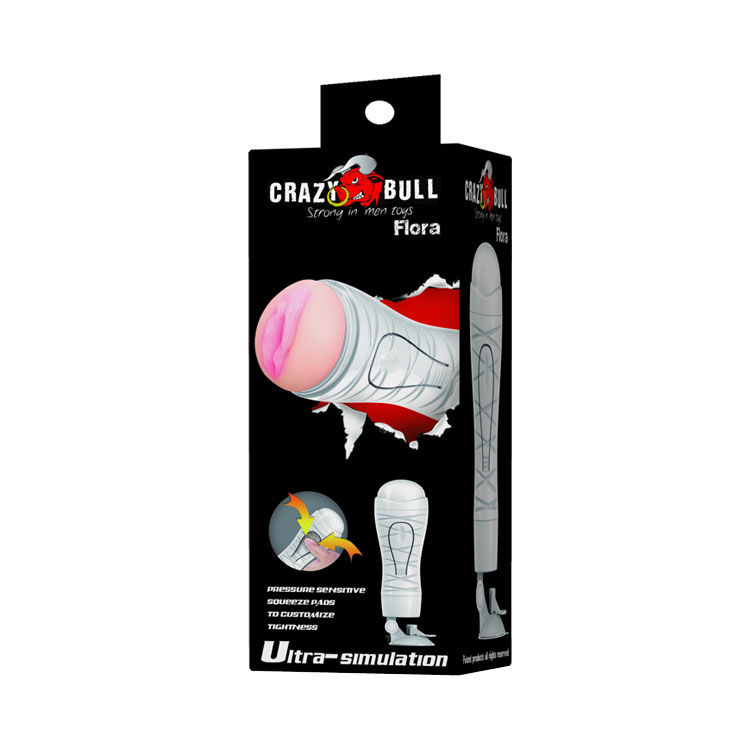 CRAZY BULL - VAGINA FLORA CON BASE MASTURBATORE - immagine 2