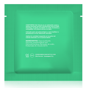 CONFORTEX - LUBRIFICANTE SINGOLA DOSE 6ML SCATOLA / BUSTA DA 100 UNITÀ - immagine 2