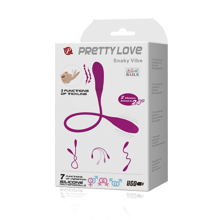 PRETTY LOVE - SMART VIBRATORE SNAKY VIBE 7 V + 3 SOLLETTO - immagine 4