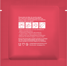CONFORTEX - PRESERVATIVO FRAGOLA 144 UNITÀ - immagine 4