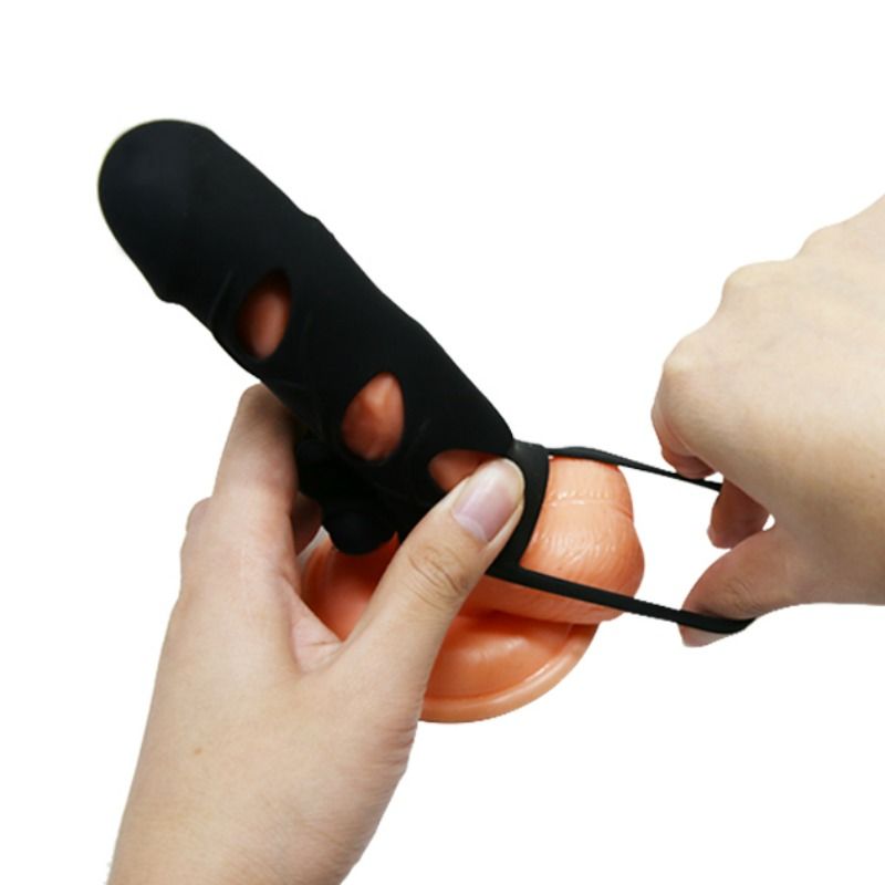PRETTY LOVE - COPERTURA IN SILICONE CON VIBRAZIONE 14 CM 1.0 - immagine 6