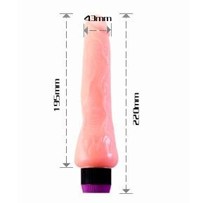 BAILE - VIBRATORE REALISTICO 19.5 CM - immagine 3