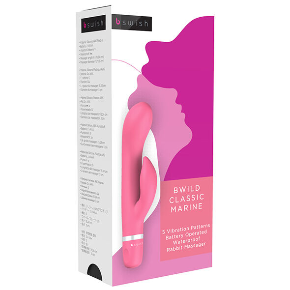 B SWISH - BWILD CLASSIC MARINE RABBIT VIBRATORE GUAVA - immagine 2
