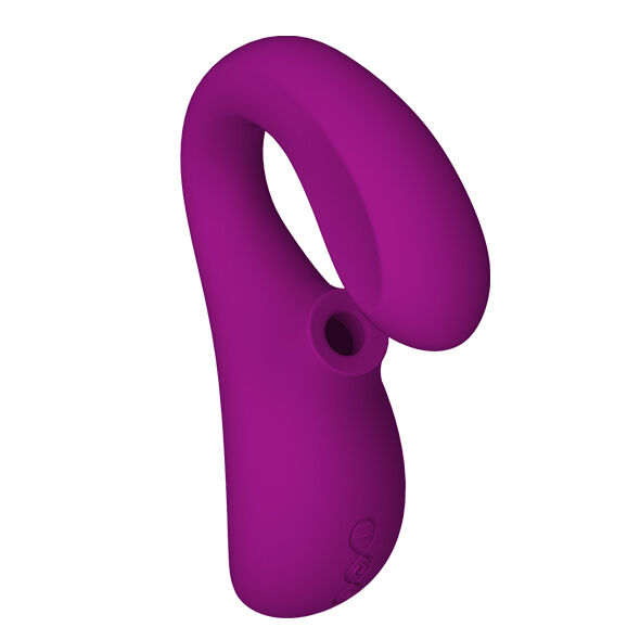 LELO - ENIGMA DOBLE ESTIMULACIÓN SUCCION MASAJEADOR MORADO - immagine 8