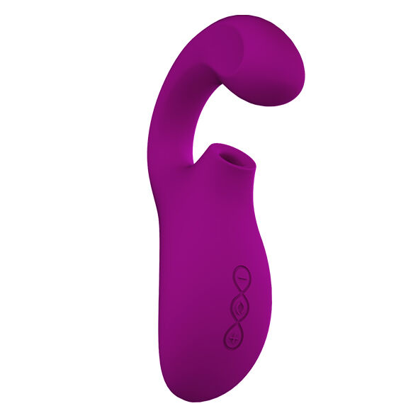 LELO - ENIGMA DOBLE ESTIMULACIÓN SUCCION MASAJEADOR MORADO - immagine 5