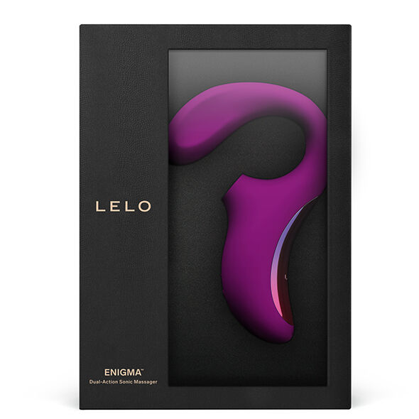 LELO - ENIGMA DOBLE ESTIMULACIÓN SUCCION MASAJEADOR MORADO - immagine 2