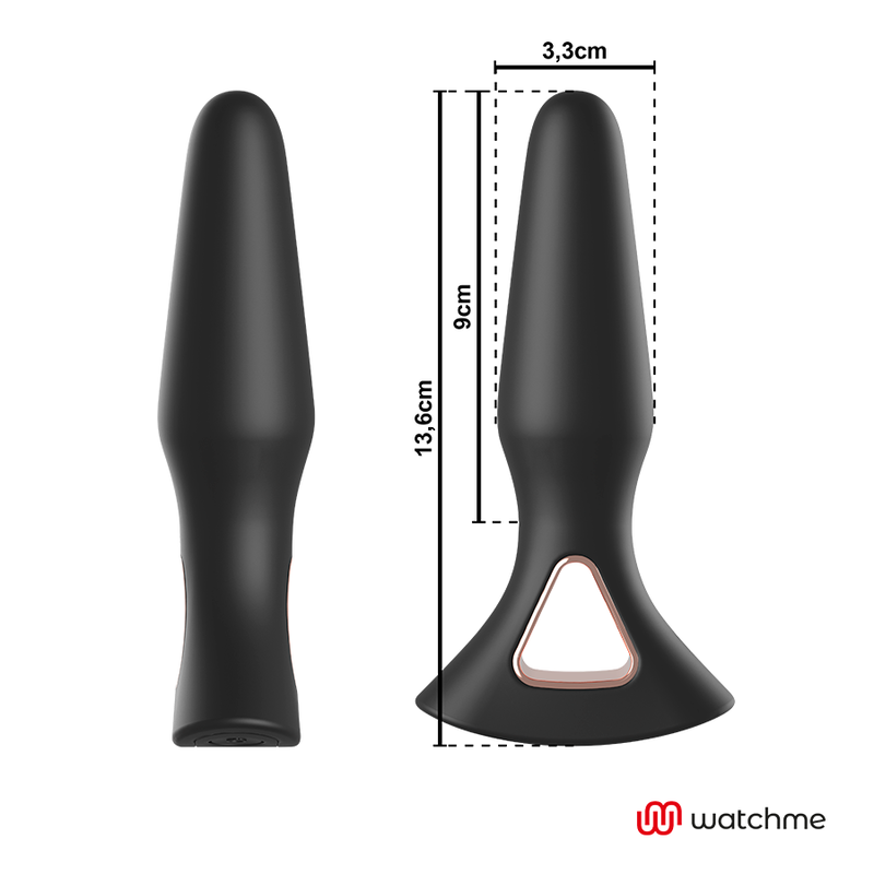 ANBIGUO - WATCHME CONTROL REMOTO VIBRADOR PLUG ANAL ALEXANDRU - immagine 5