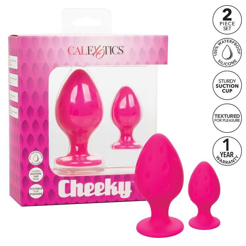 CALEXOTICS - CHEEKY PLUGS ANALES ROSA - immagine 3