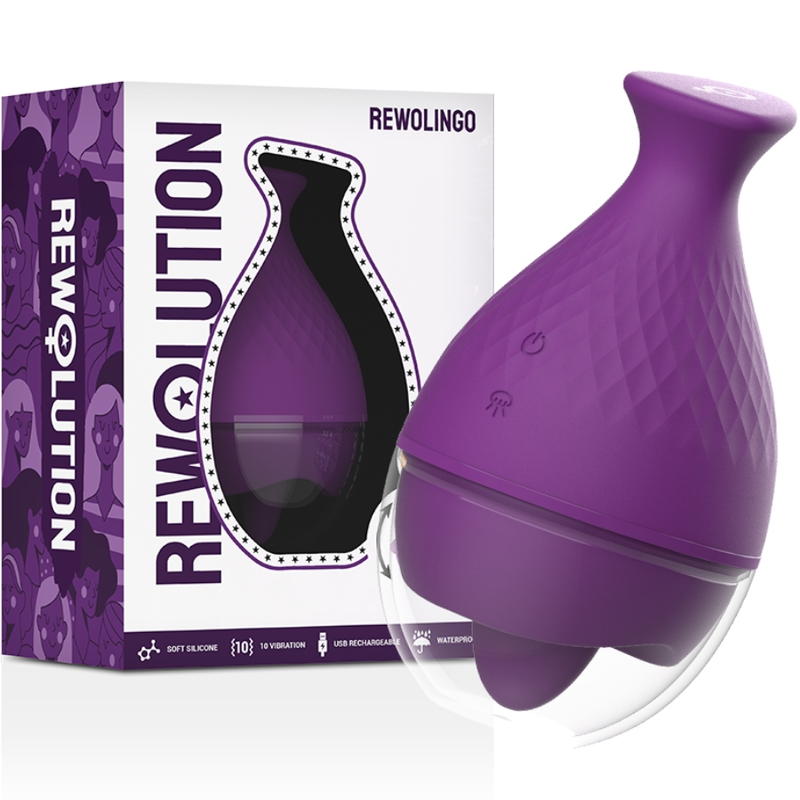 rewolution rewopulse vibrador con lengua