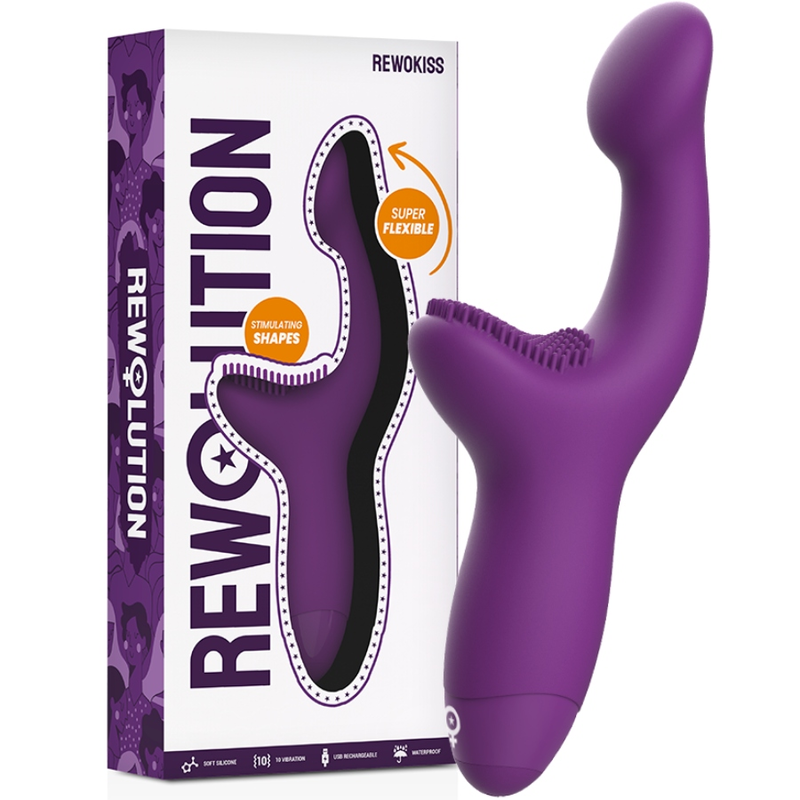 rewolution rewokiss vibrador estimulador punto a