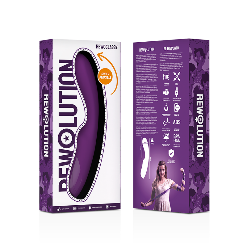 rewolution rewoclassy vibrador flexible rewolution rewoclassy vibrador flexible