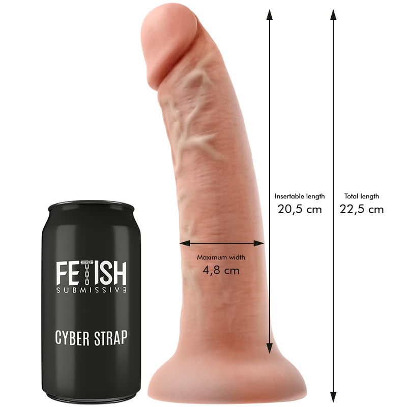 FETISH SUBMISSIVE CYBER STRAP - ARNÉS CON DILDO Y BALA CONTROL REMOTO TECNOLOGÍA WATCHME L - immagine 3