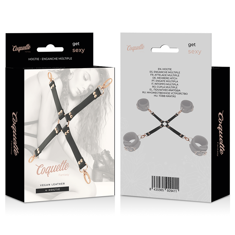 coquette fantasy hog tie cuero vegano coquette fantasy hog tie cuero vegano