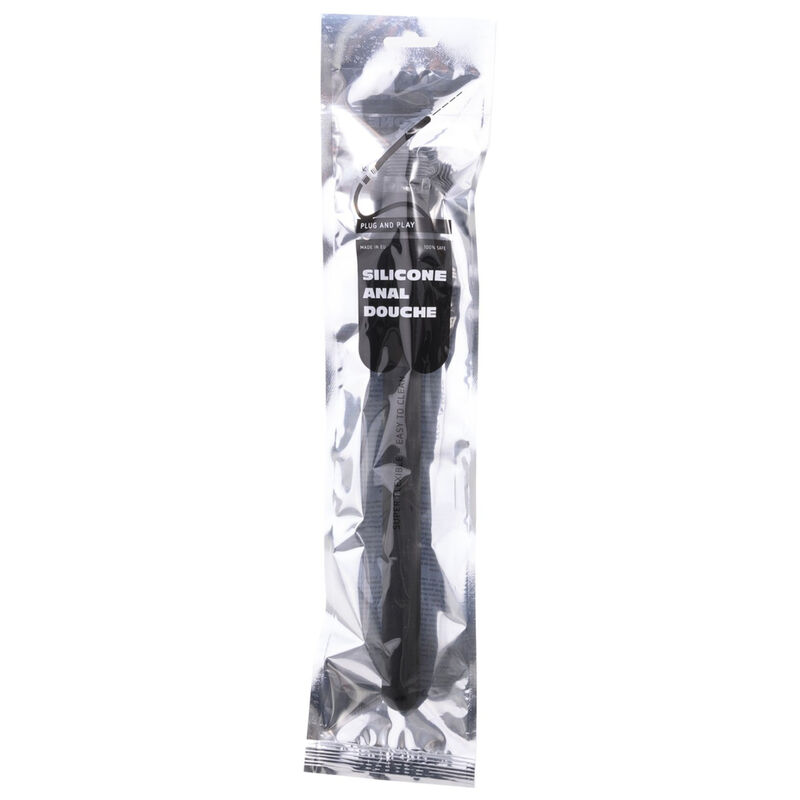 ALL BLACK - RIDGED DUCHA ANAL SILICONA 27 CM - immagine 2