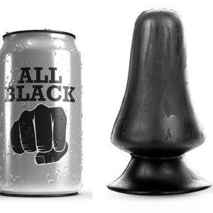 ALL BLACK - PLUG ANALE 12 CM