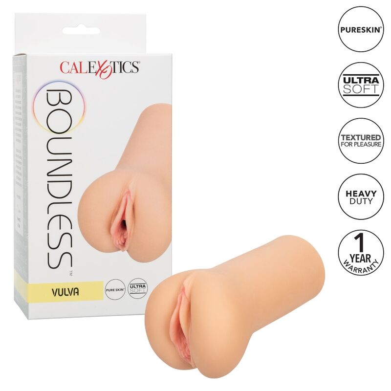 CALEXOTICS - BOUNDLESS VULVA MASTURBADOR TONO LIGHT - immagine 6