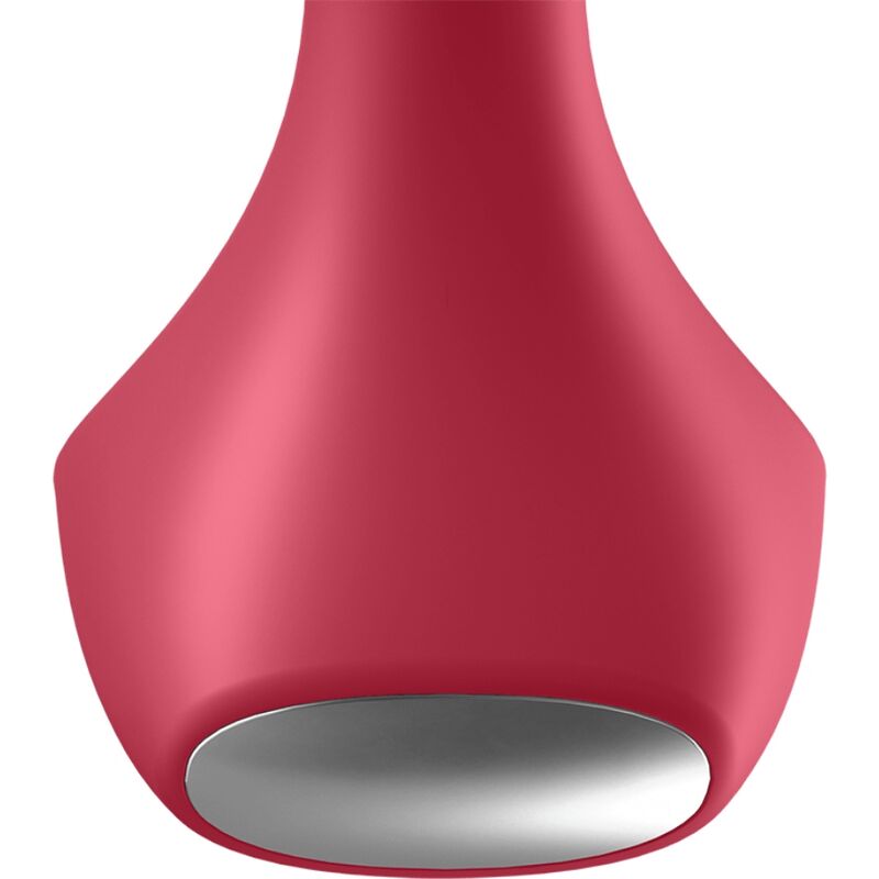 SATISFYER - BACKDOOR LOVER PLUG ANAL VIBRADOR ROJO - immagine 3