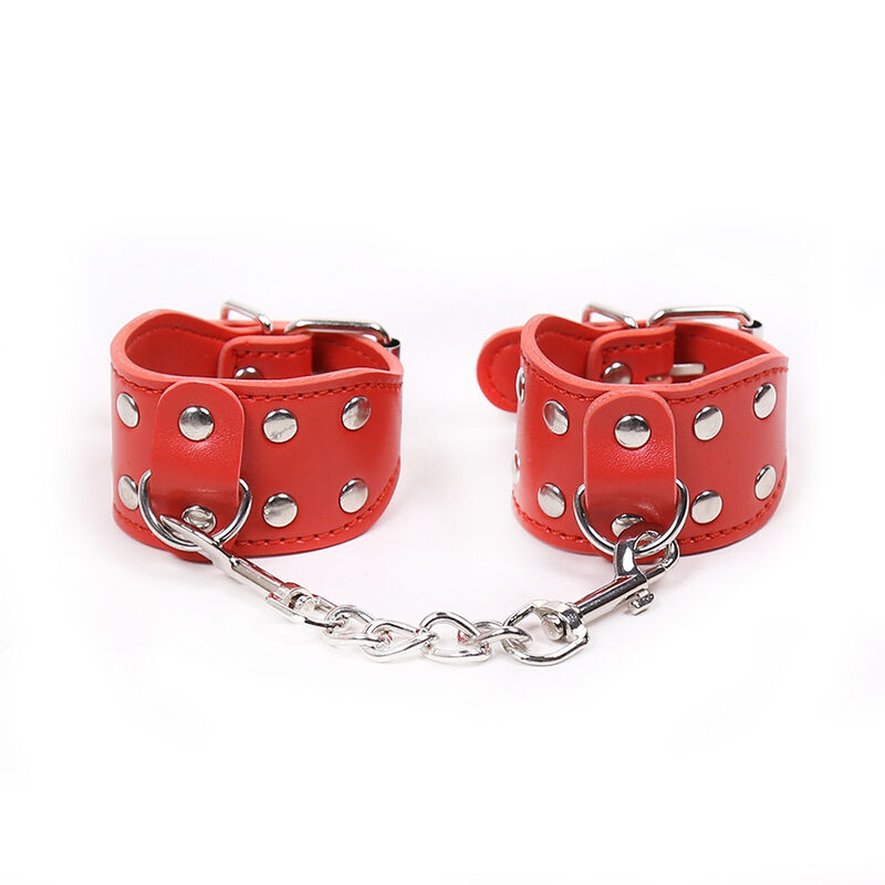 ohmama fetish esposas ajustables con cadena metalica