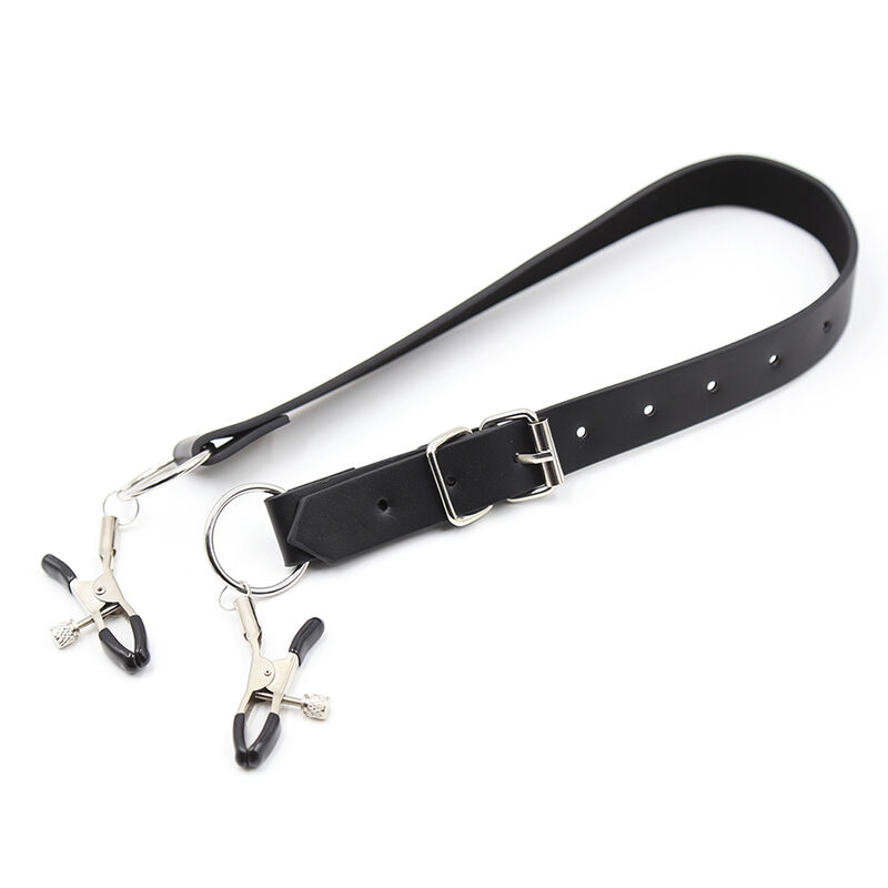 OHMAMA FETISH - PINZAS CLITORIS CON CORREAS PIERNAS - immagine 4