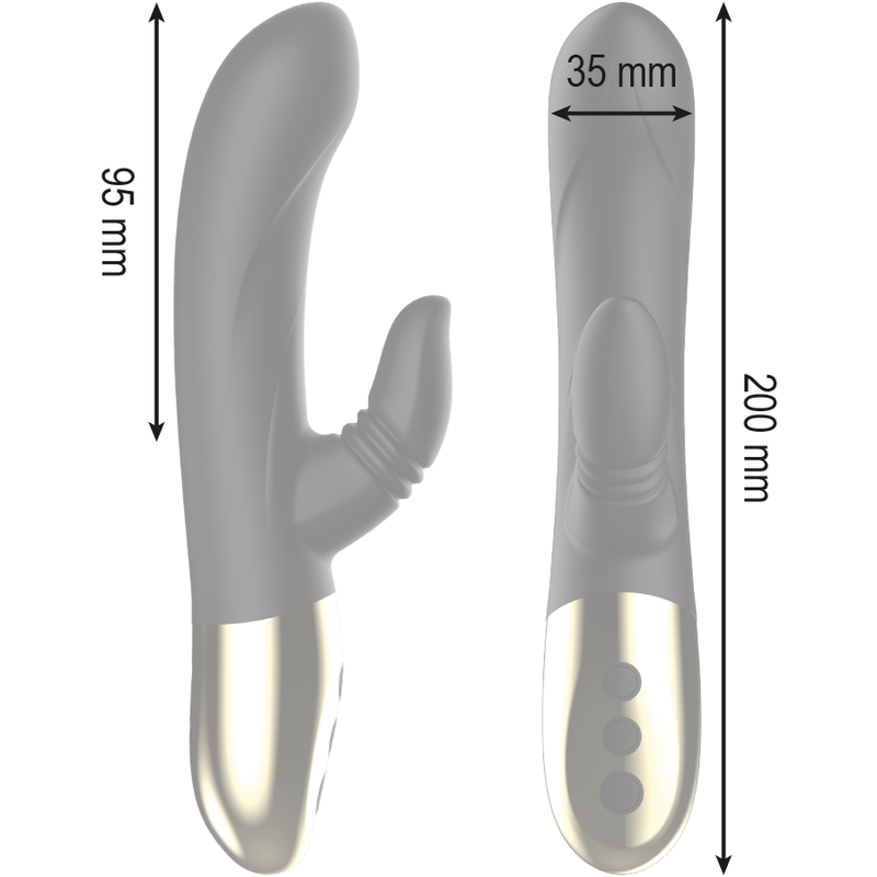 IBIZA - VIBRADOR NEW EXPERIENCE CON LICKING RABBIT - immagine 4