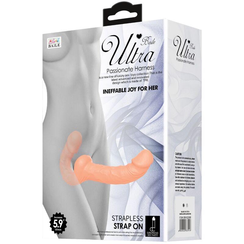 BAILE - ULTRA PASSIONATE HARNESS DILDO CON ARNÉS SIN SUJECIÓN - immagine 2