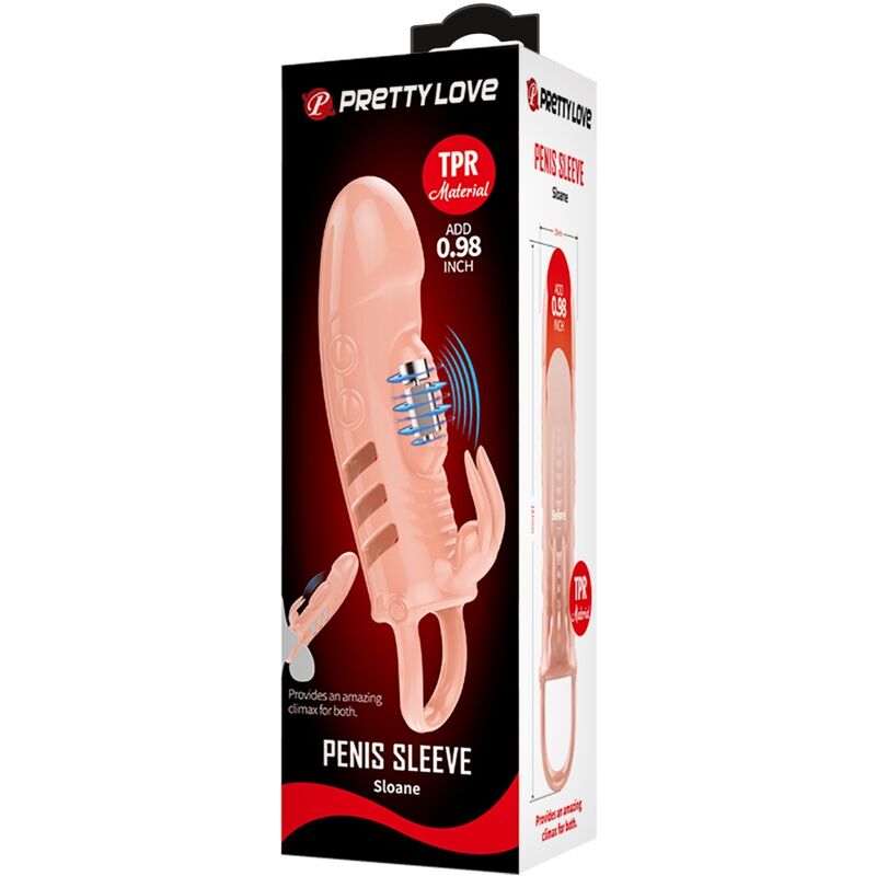 PRETTY LOVE - SLOANE FUNDA PENE RABBIT NATURAL - immagine 2