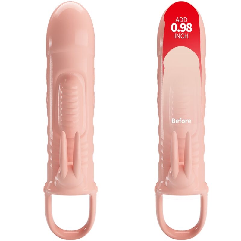 PRETTY LOVE - SLOANE FUNDA PENE RABBIT NATURAL - immagine 3