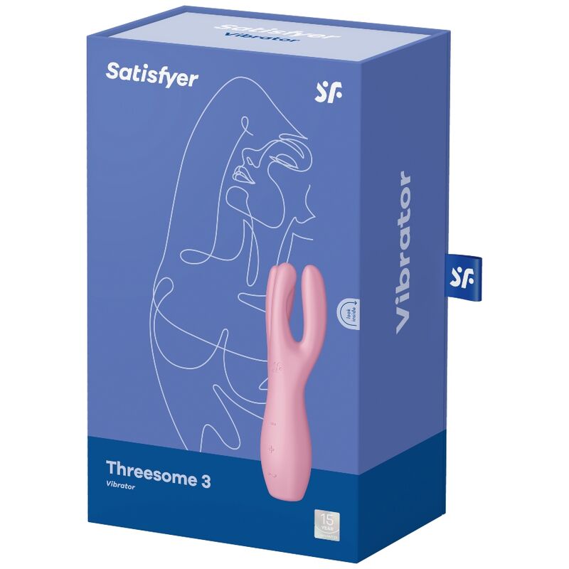 SATISFYER - THREESOME 3 VIBRADOR VERDE - immagine 4