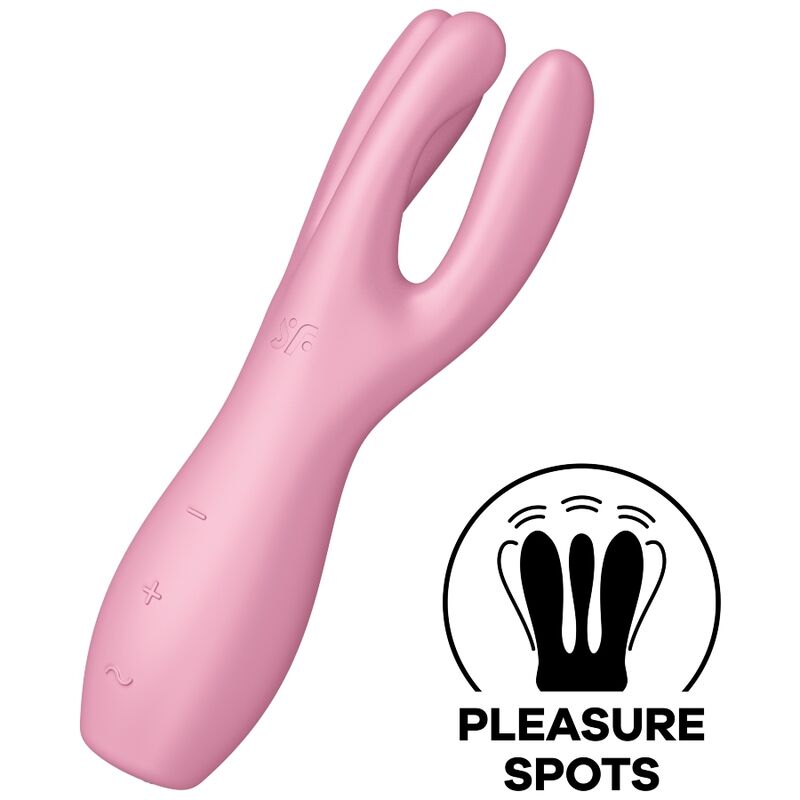 SATISFYER - THREESOME 3 VIBRADOR VERDE - immagine 2