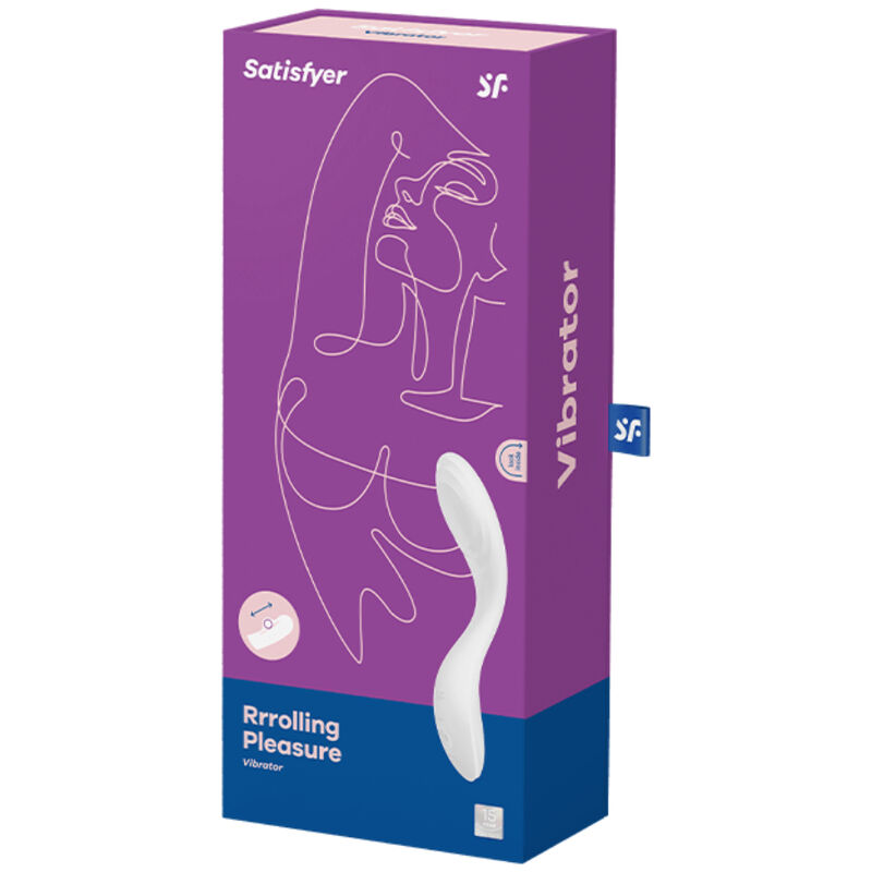 SATISFYER - RRROLLING PLEASURE VIBRADOR PUNTO G BLANCO - immagine 2