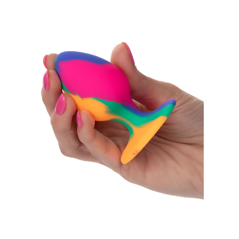 CALEXOTICS - CHEEKY MEDIUM TIE-DYE PLUG ANAL - immagine 2