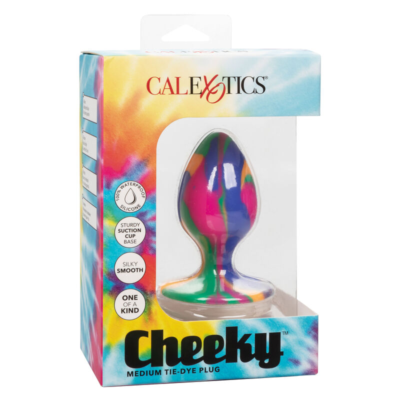 CALEXOTICS - CHEEKY MEDIUM TIE-DYE PLUG ANAL - immagine 3