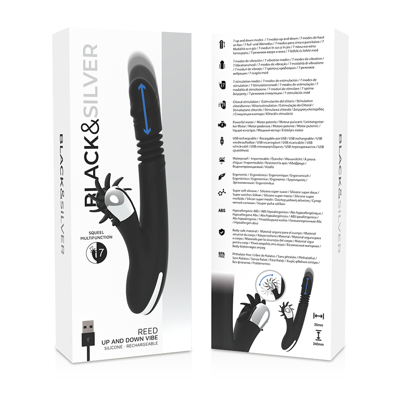 BLACK&SILVER - BUNNY REED UP & DOWN VIBE - immagine 3