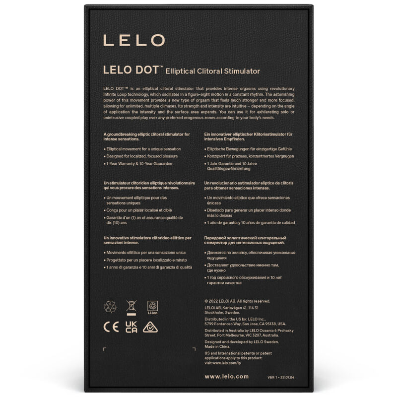 LELO - DOT ESTIMULADOR DE CLÍTORIS - LILA - immagine 3