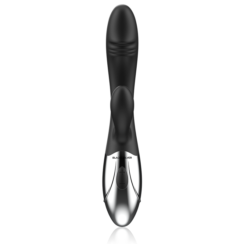BLACK&SILVER - KALEB VIBRADOR RABBIT SILICON MILTI FUNCION - immagine 5