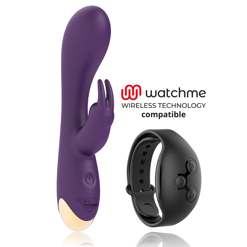 TREASURE - LAURENCE RABBIT VIBRADOR + MANDO CONTROL REMOTO WATCHME - immagine 2