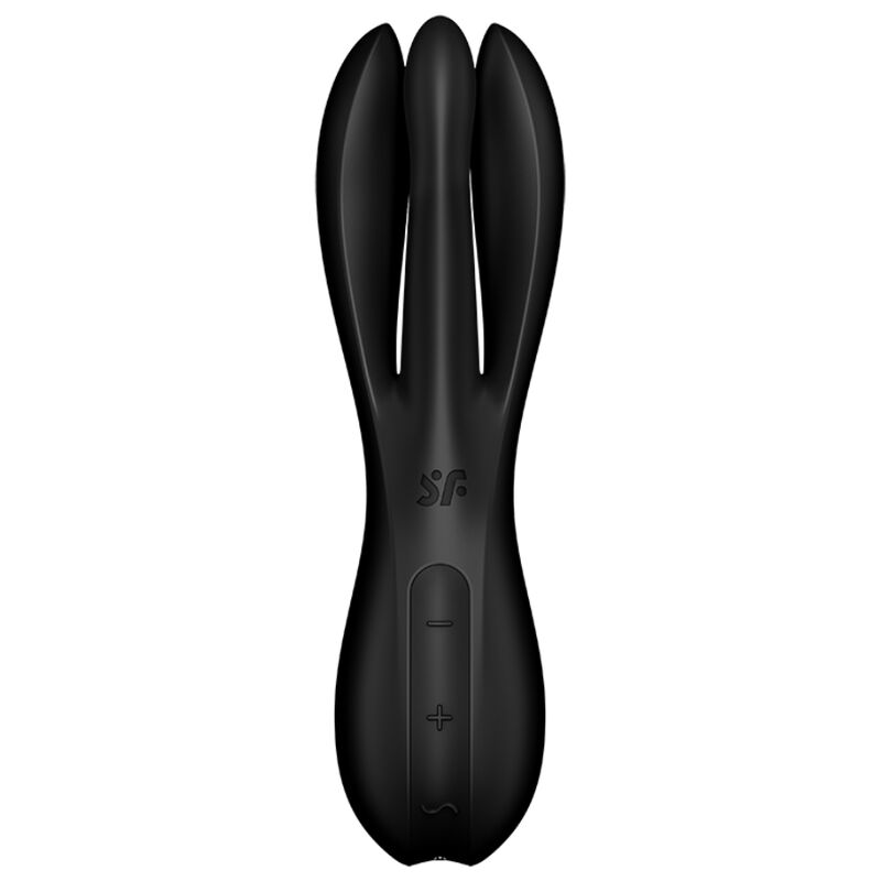 SATISFYER - THREESOME 2 VIBRADOR NEGRO - immagine 3