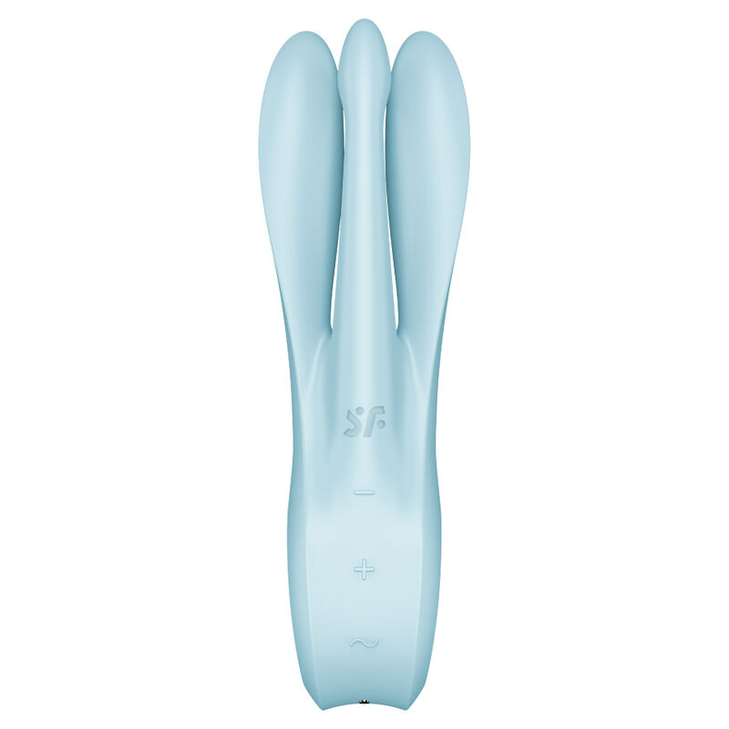 SATISFYER - THREESOME 1 VIBRADOR AZUL - immagine 3