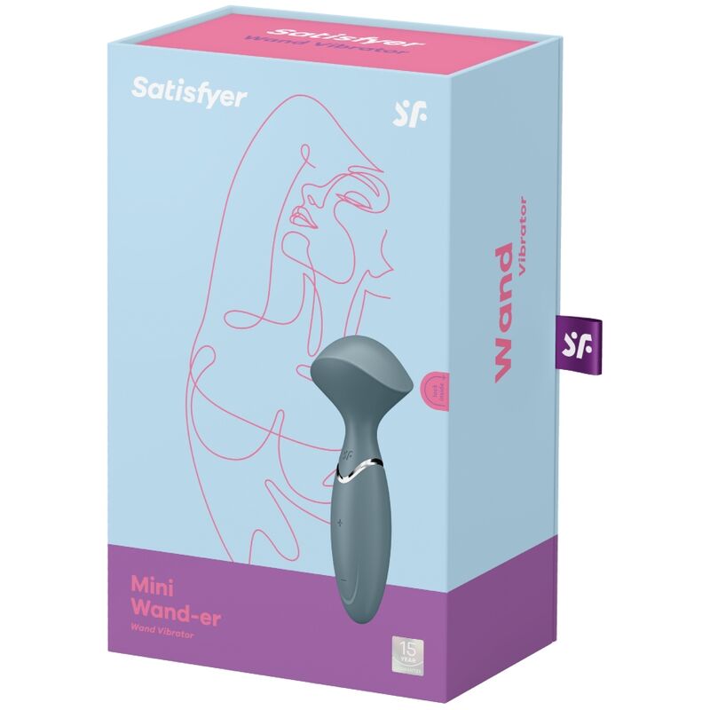 SATISFYER - MINI WOND-ER GRIS - immagine 4