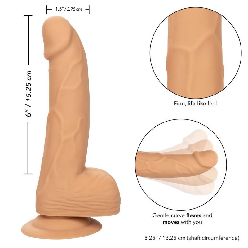 CALEXOTICS - SILICONE STUDS 15.24 CM SKIN - immagine 10