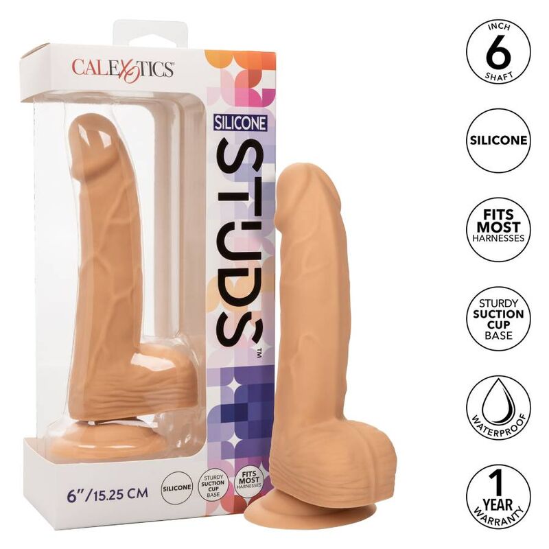 CALEXOTICS - SILICONE STUDS 15.24 CM SKIN - immagine 2