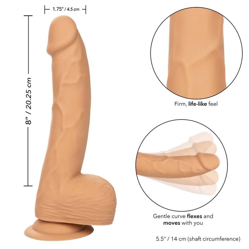 CALEXOTICS - SILICONE STUDS 20.32 CM SKIN - immagine 9