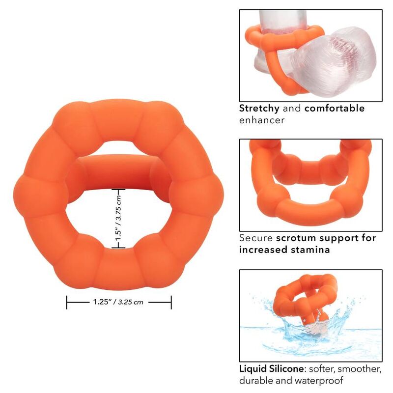 CALEXOTICS - ALPHA ALL STAR RING NARANJA - immagine 8