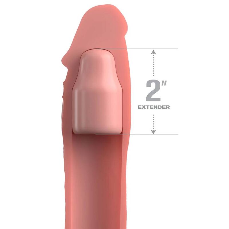 FANTASY X- TENSIONS - PIPEDREAMS SLEEVE 20,32 CM + 5,00 CM INCH PLUG SKIN - immagine 2