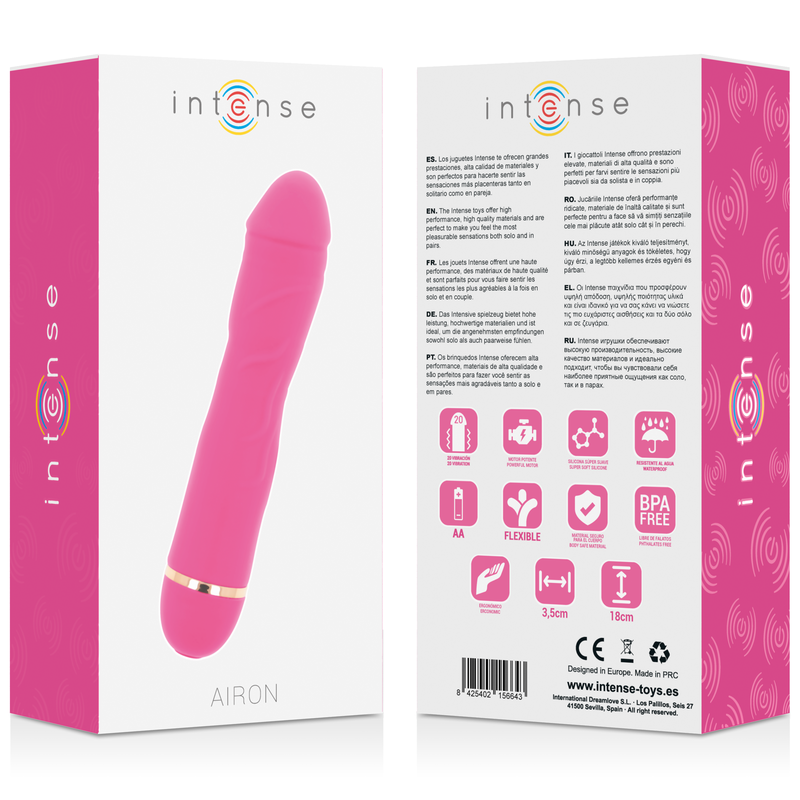 INTENSE - AIRON 20 VELOCIT SILICONE ROSA - immagine 4